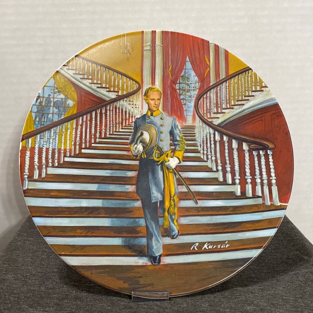 Gone With The Wind Plate Ashley Wilkes Porcelain Plate